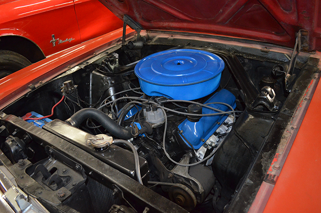 Mustang Engine Post-Restoration